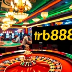 Experience the excitement of tr88 with vibrant casino activities featuring roulette and blackjack tables.