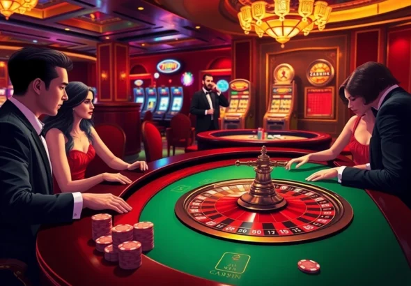 Experience the excitement of roulette and blackjack at tại 789win, where players enjoy high-stakes action and luxurious decor.